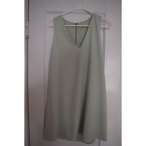 Mint green shift dress
